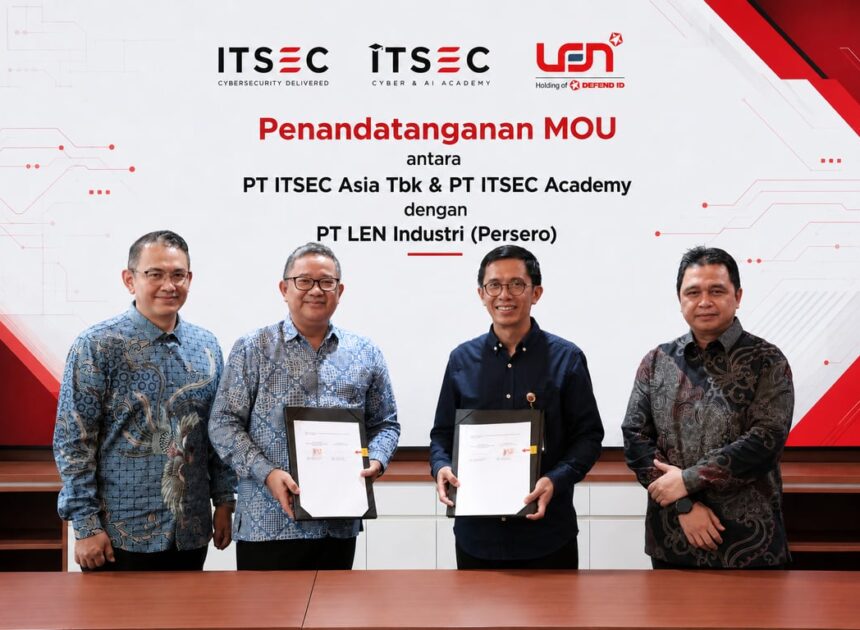 ITSEC Asia (IDX:CYBR) dan PT Len Industri (Persero) Satukan Kekuatan Teknologi dan Talenta untuk Perkuat Ketahanan Siber Indonesia