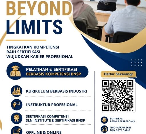 SLN Institute Resmi Hadir untuk Mendorong SDM Indonesia Tumbuh Melampaui Batas