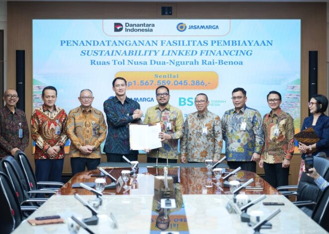 Perkuat Infrastruktur Hijau, PT Jasamarga Bali Tol dan BSI Tandatangani Kerjasama Pembiayaan Sustainability Linked Financing Senilai Rp1,56 Triliun