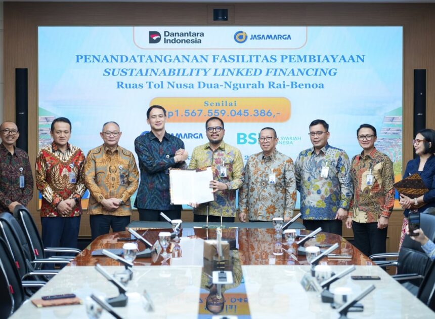 Perkuat Infrastruktur Hijau, PT Jasamarga Bali Tol dan BSI Tandatangani Kerjasama Pembiayaan Sustainability Linked Financing Senilai Rp1,56 Triliun