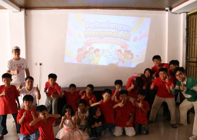 ONESIA Gelar Rangkaian Kegiatan Sosial, Kenalkan AI kepada Anak-anak hingga Dukung Bakti Kesehatan Hari Bhayangkara Ke-80