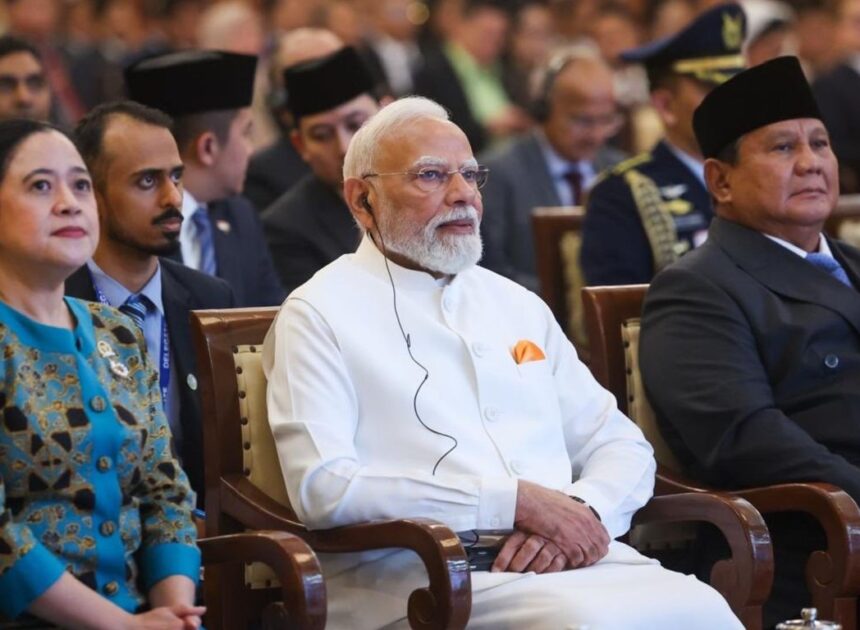 Pidato Bersejarah di DPR RI, PM Modi Perkenalkan Visi Gangga-Mahakam bagi Hubungan Indonesia-India