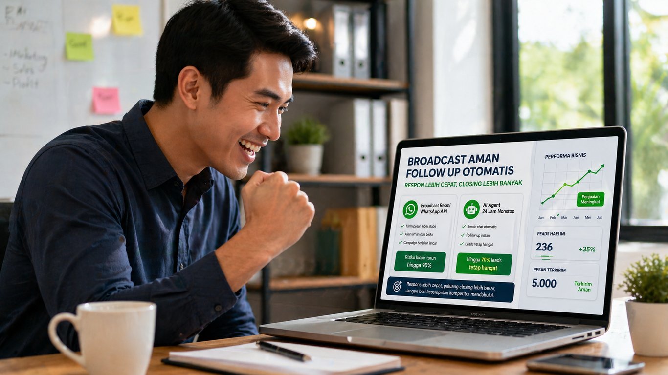 Pusing Nomor WA Bisnis Sering Terblokir? Coba Pakai Barantum