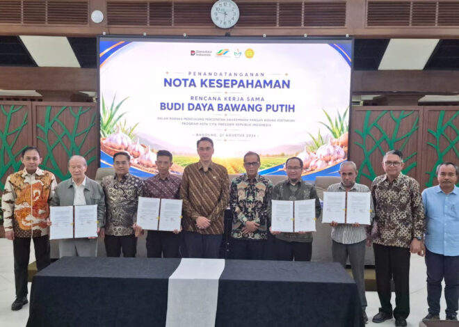 PTPN Group Akselerasi Swasembada Bawang Putih Nasional