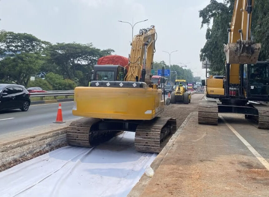 Tingkatkan Kenyamanan Pengguna Jalan, PT Jasamarga Tollroad Maintenance Laksanakan Rekonstruksi Beton di Jalan Tol JORR Non S dan Jalan Tol Pondok Aren–Ulujami