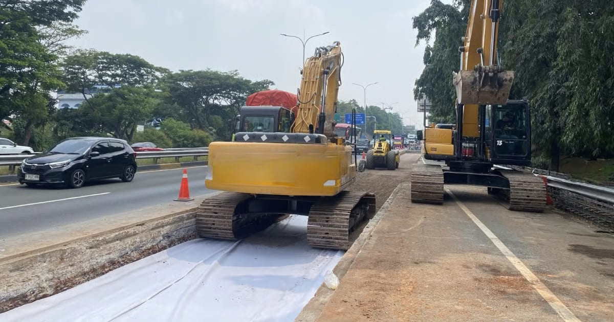 Tingkatkan Kenyamanan Pengguna Jalan, PT Jasamarga Tollroad Maintenance Laksanakan Rekonstruksi Beton di Jalan Tol JORR Non S dan Jalan Tol Pondok Aren–Ulujami