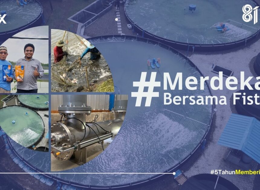 Bertepatan HUT ke-81 RI, FisTx Kenalkan Solusi Teknologi Terlengkap, Jadikan Tambak Merdeka Dari Masalah Klasik