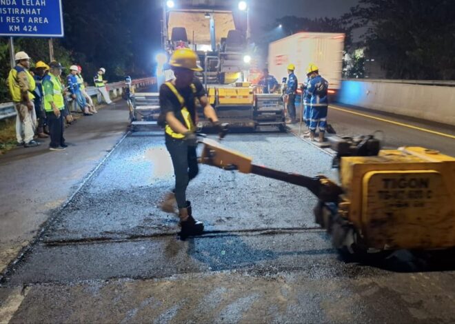 Wujudkan Jalan Tol yang Andal dan Berkualitas, PT Jasamarga Tollroad Maintenance Laksanakan Pekerjaan Preservasi di Ruas Jalan Tol Semarang