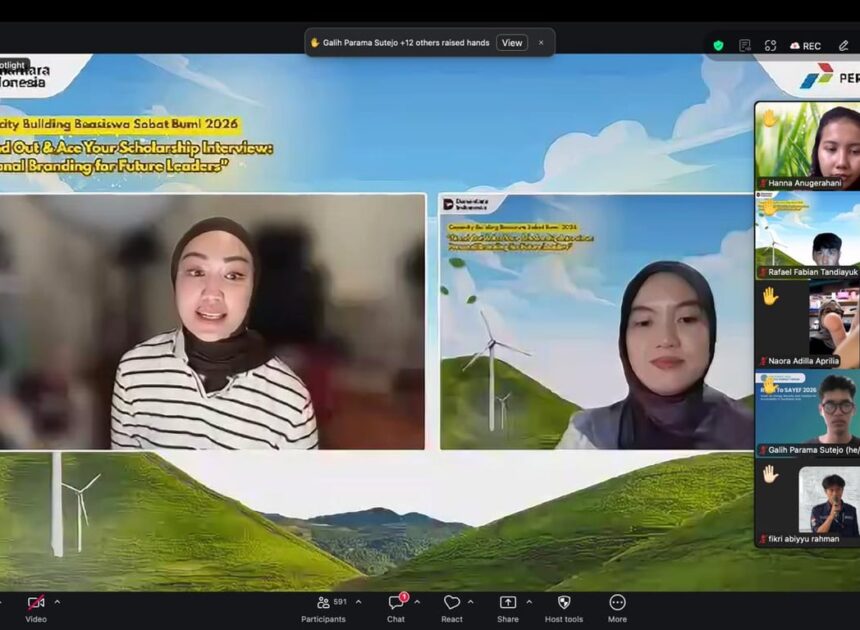 Pertamina Foundation Bekali Lebih dari 500 Calon Awardee Beasiswa Sobat Bumi Hadapi Tahap Wawancara