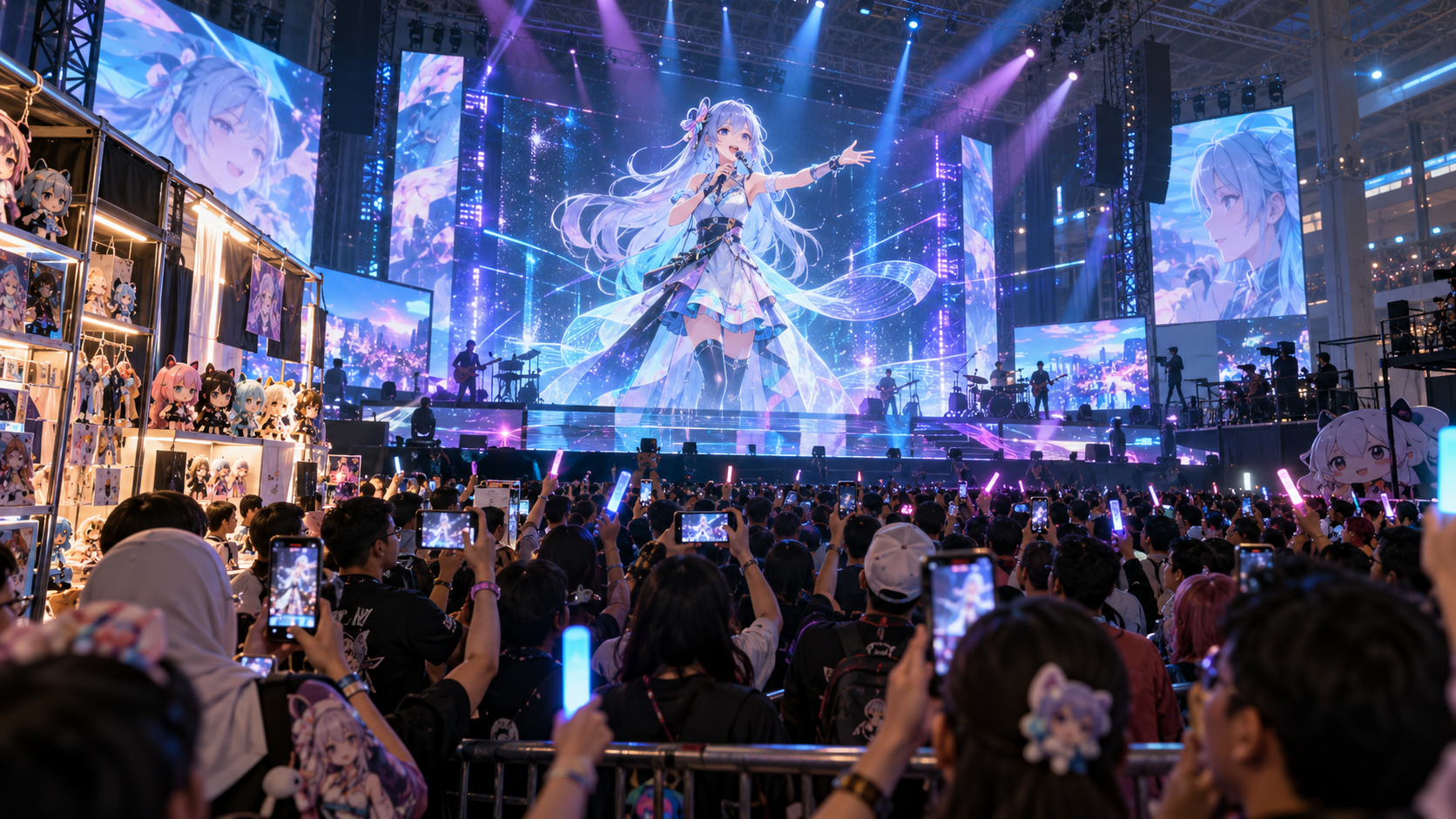 Pasar Virtual Idol Indonesia Tembus USD 320 Juta: Peluang Karakter Digital di Musik dan Live Entertainment