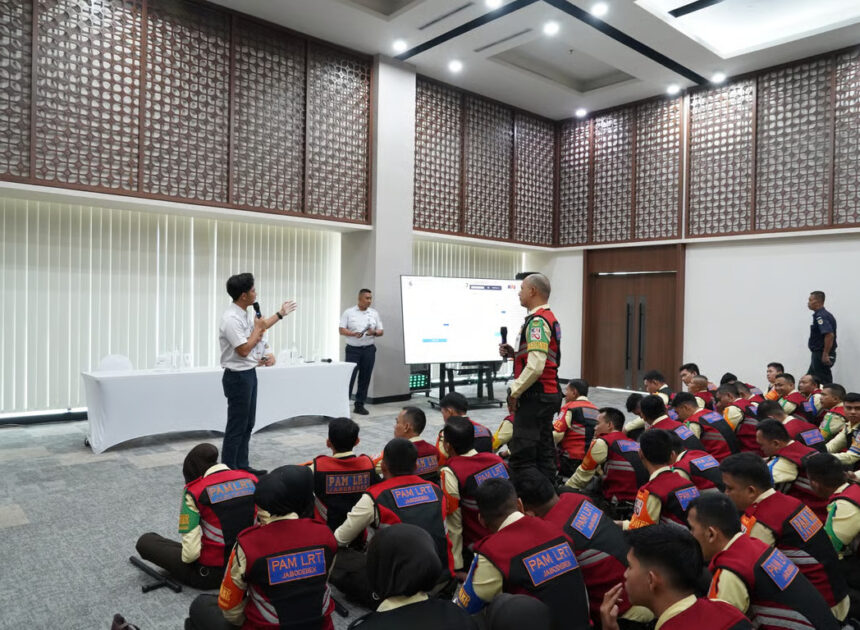 LRT Jabodebek Perkuat Profesionalisme Petugas untuk Dukung Keamanan Layanan